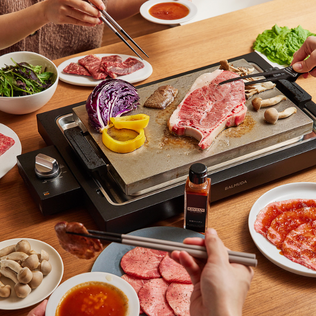 熟成牛タンとミスジ&サーロイン2種の極上ステーキ“贅沢”焼肉セット