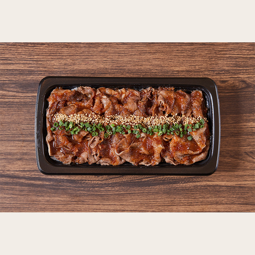 【冷凍】黒毛和牛肩ロース焼肉弁当