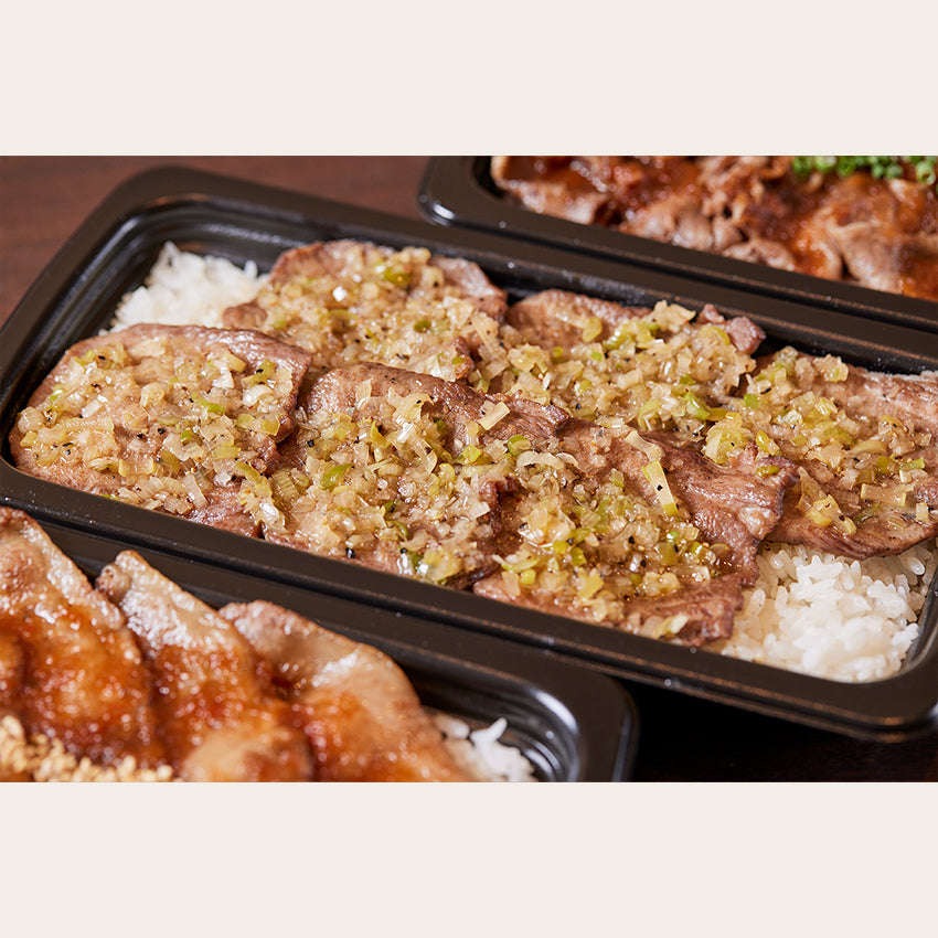 【冷凍】30日間熟成牛タン焼肉弁当