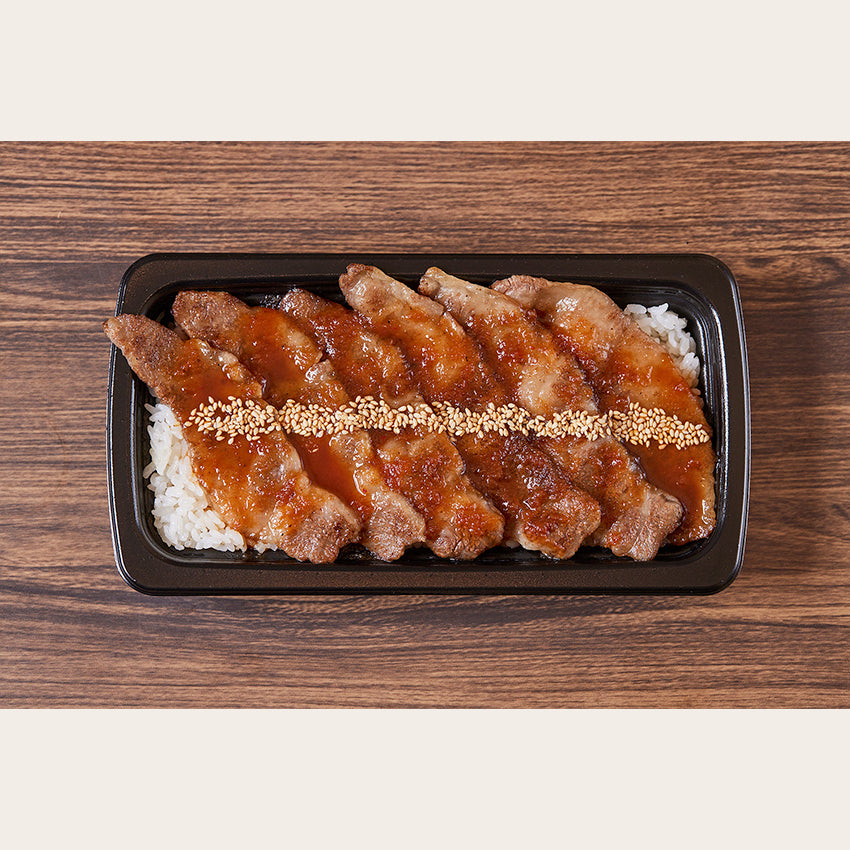 【冷凍】KINTANの冷凍焼肉弁当(黒毛和牛上カルビと黒毛和牛肩ロース各2個)