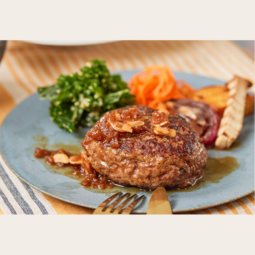 家族みんなで楽しむ 焼肉4種760g+ハンバーグ4個セット