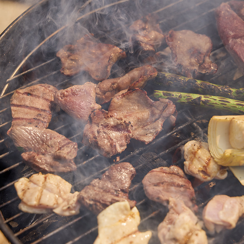 4種のお肉が入った厚切りサガリステーキ焼肉セット(1kg)
