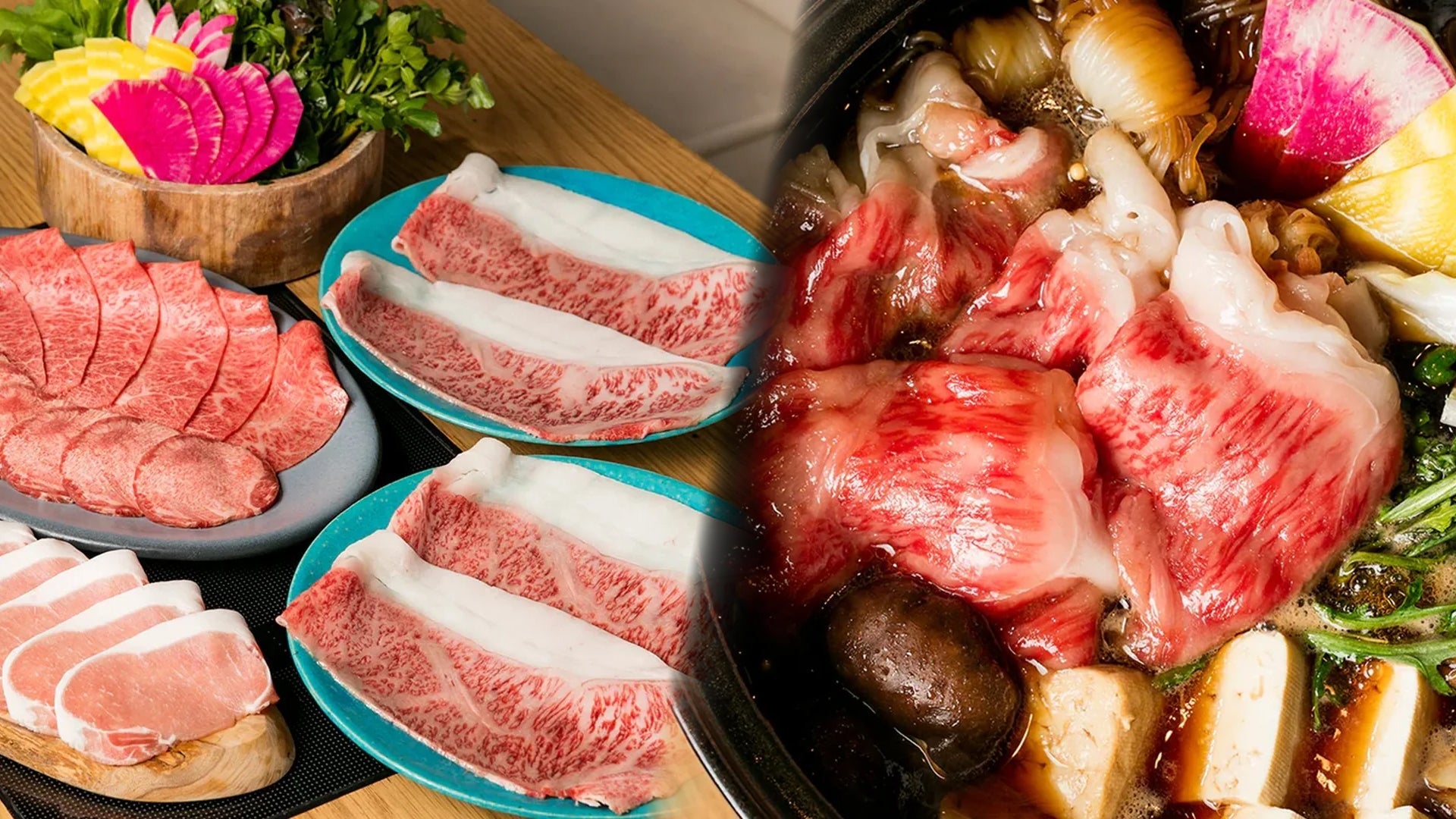 しゃぶしゃぶ＆すき焼きセット