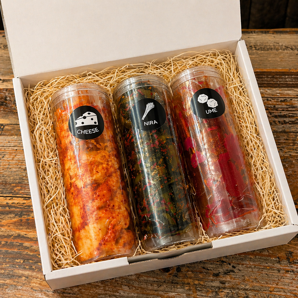 選べるキムチ3種セット(ギフトBOX付き) – KINTAN ONLINE STORE