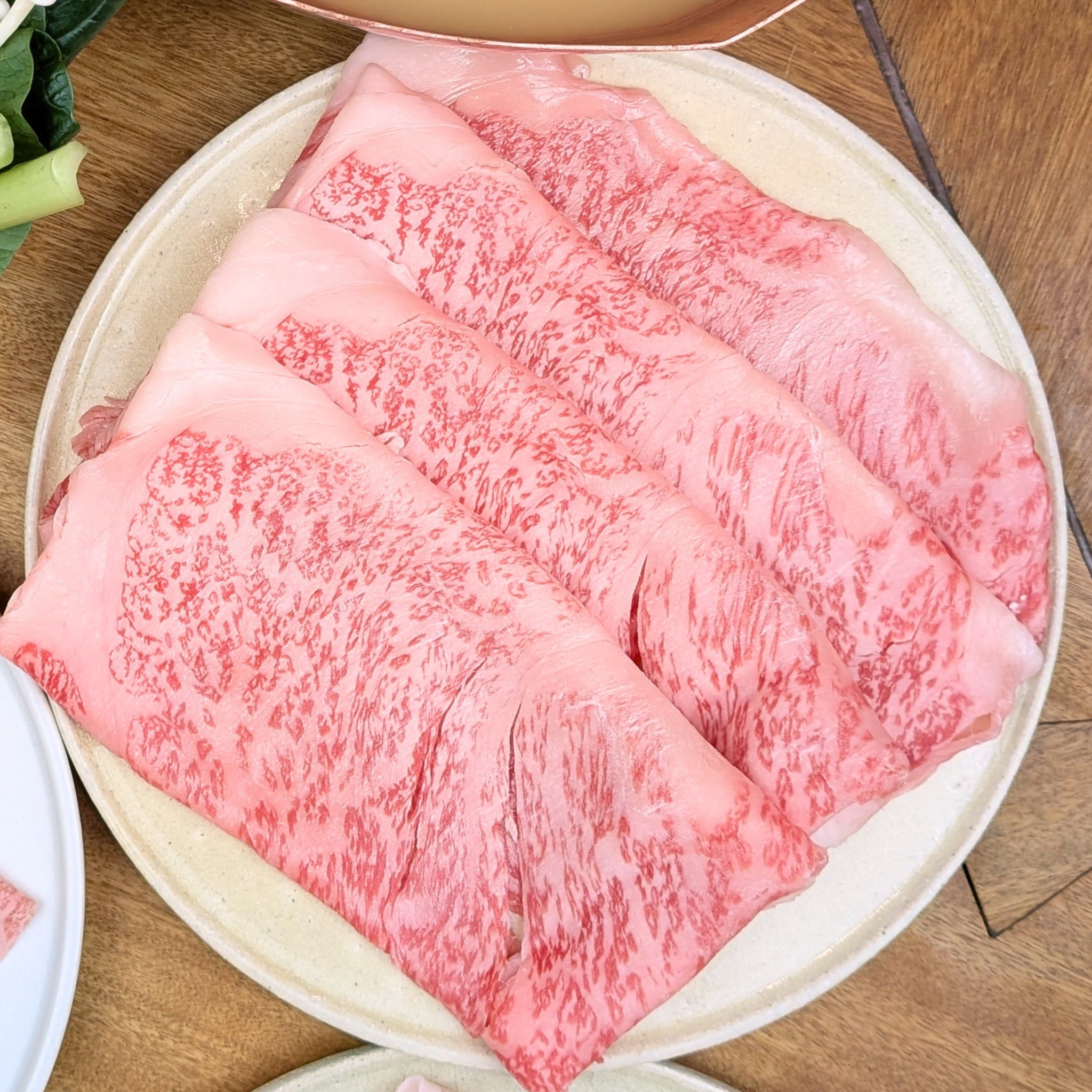 【季節限定】西京味噌バタースープで黒毛和牛と岩中豚の秋しゃぶしゃぶセット