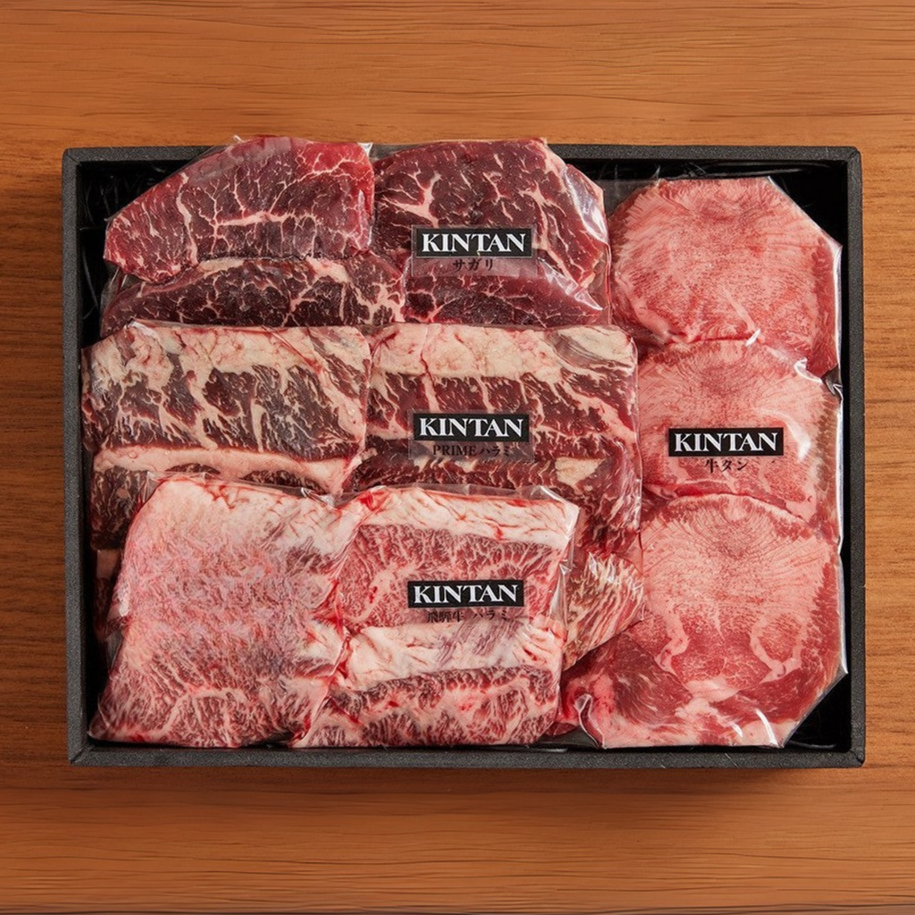 究極のハラミ焼肉セット(合計570g) – KINTAN ONLINE STORE